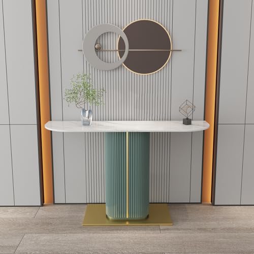 Konsolentisch für Eingangsbereich und Wohnzimmer, dekorativer Flurtisch für kleine Räume, vielseitiges Design, 120 cm von Generisch