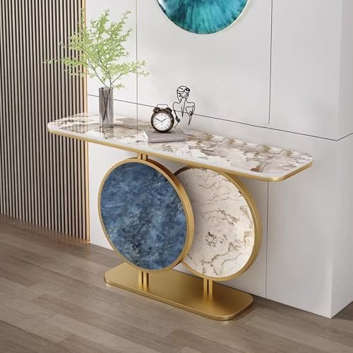 Konsolentisch für den Eingangsbereich - Stilvoller Sofatisch mit Ablageflächen, dekorativer Flurtisch für Wohnzimmer & Eingang Konsolentisch für den Eingangsbereich - Stilvoller Sofatisch mit Ablageflächen, dekorativer Flurtisch für Wohnzimmer & Eingang von Generisch