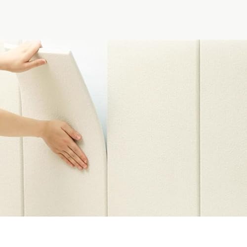 Kopfteil-Polsterung zum Abziehen und Aufkleben, weiche Wandpaneele für Kinder, selbstklebender Anti-Kollisionsschutz, warmes Dekor für Autismus-Sicherheit Kopfteil-Polsterung zum Abziehen und Aufkleben, weiche Wandpaneele für Kinder, selbstklebender Anti-Kollisionsschutz, warmes Dekor für Autismus-Sicherheit von Generisch