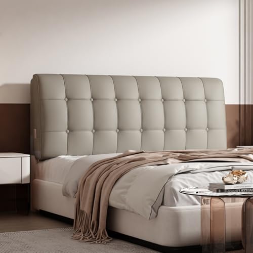 Kopfteil zur Wandmontage, 180,3 x 58,4 x 10,2 cm, große Rückenlehne, Lendenwirbelstützkissen mit abnehmbarem Bezug, ideal für Sofa, Etagenbett und Heimdekor-Kissen, Khaki Kopfteil zur Wandmontage, 180,3 x 58,4 x 10,2 cm, große Rückenlehne, Lendenwirbelstützkissen mit abnehmbarem Bezug, ideal für Sofa, Etagenbett und Heimdekor-Kissen, Khaki von Generisch