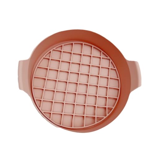 Korbabdeckungen für Luftfritteuse aus Silikon, Luftfritteusenkorb aus Silikon, Antihaft-Luftfritteuse mit Einsatz für Fritteuse | von Generisch