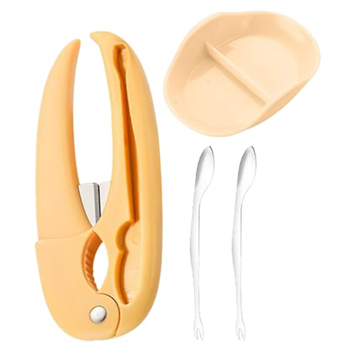 Krabbencracker | Krebsknacker Werkzeug,Tragbarer Hummerzangen Entkerner Gabel Set für Jugendliche Ältere Erwachsene Restaurant Mahlzeitzubereitung Familienabend Feiertagstreffen Picknick - Jugendparty Krabbencracker | Krebsknacker Werkzeug,Tragbarer Hummerzangen Entkerner Gabel Set für Jugendliche Ältere Erwachsene Restaurant Mahlzeitzubereitung Familienabend Feiertagstreffen Picknick - Jugendparty von Generisch