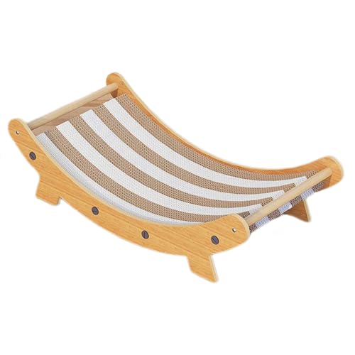 Kratz Lounge Katzenbett | Kratzbrett Sessel Sofa - Robuster Katzenschlafplatz Als Boden Eckbalkon Liege von Generisch