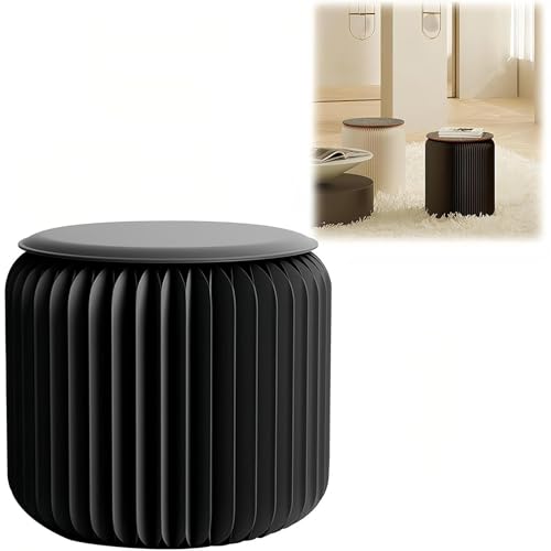 Kreativer faltbarer Papierhocker, runder Wabenstuhl aus Kraftpapier, ideal für Schule, Wohnzimmer, Esszimmer und Wohnheim, leicht, umweltfreundlich, platzsparendes Design Kreativer faltbarer Papierhocker, runder Wabenstuhl aus Kraftpapier, ideal für Schule, Wohnzimmer, Esszimmer und Wohnheim, leicht, umweltfreundlich, platzsparendes Design von Generisch