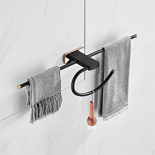 Kreatives Handtuchhalter-Set aus Kupfer, stilvolle Handtuchstange, Toilettenpapierhalter und Bademantelhaken für Badezimmer-Hardware und elegantes Zubehör von Generisch