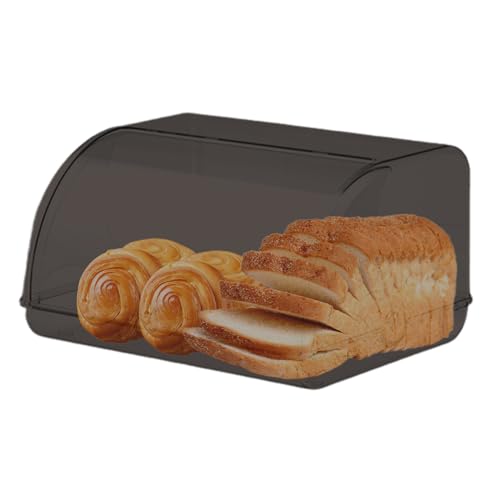 Küche Aufbewahrung Brotdose - Lebensmittelbox mit Griffdeckel, Brotbox aus Kunststoff für Backwaren | Aufbewahrungsbehälter mit modernem Design, für Pa Küche Aufbewahrung Brotdose - Lebensmittelbox mit Griffdeckel, Brotbox aus Kunststoff für Backwaren | Aufbewahrungsbehälter mit modernem Design, für Pa von Generisch
