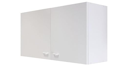 Küchen Oberschrank Hängeschrank Weiß 100 cm Breite von Generisch
