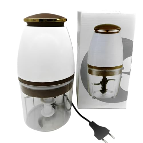 Küchenmaschine – Lebensmittel-Chopper Miini PROBLEMATOR | 700 ml elektrischer Mixer mit großer Kapazität | Compact Multifunctional Ortable Chopper Küche Gadget zum Kochen Küchenmaschine – Lebensmittel-Chopper Miini PROBLEMATOR | 700 ml elektrischer Mixer mit großer Kapazität | Compact Multifunctional Ortable Chopper Küche Gadget zum Kochen von Generisch
