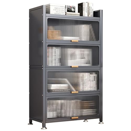Küchenregal mit 5 Etagen mit Behältern & Schränken, Mikrowellenständer auf feststellbaren Rollen, vielseitiges Sideboard mit Klapptür für Garage & Heimküche Küchenregal mit 5 Etagen mit Behältern & Schränken, Mikrowellenständer auf feststellbaren Rollen, vielseitiges Sideboard mit Klapptür für Garage & Heimküche von Generisch