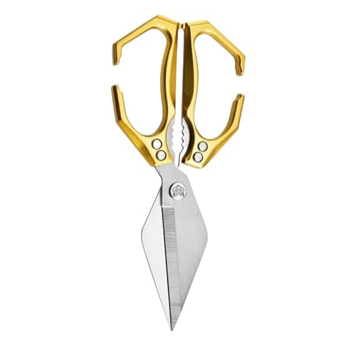 Küchenschere - Küchenschere Allzweck | schere | Hochleistungsschere | Hochleistungsnutzung kulinarischer weicher Griff Komfort Griff Schere für Krabben Meeresfrüchte Zubereitung von Generisch