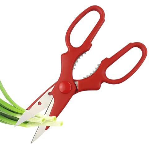 Küchenschere für Lebensmittel - Küchenschere für Lebensmittel, Geflügelschere rutschfeste Schere 7,95 x 3,15 Zoll | Fleischschere mit Komfortgriff, Gemüseschere von Generisch