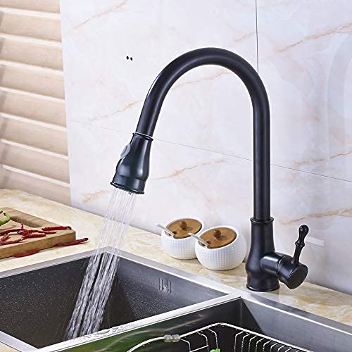 Küchenspüle Armaturen Moderne Messing Gold Drehbar Mischbatterie Einhandgriff Warmes Kaltwasser Küchenspüle Armaturen Moderne Messing Gold Drehbar Mischbatterie Einhandgriff Warmes Kaltwasser von Generisch