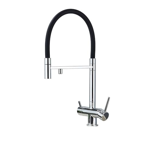 Küchenspüle Wasserfilter Wasserhahn mit Doppelgriffen für sauberes Trinkwasser Küchenspüle Wasserfilter Wasserhahn mit Doppelgriffen für sauberes Trinkwasser von Generisch