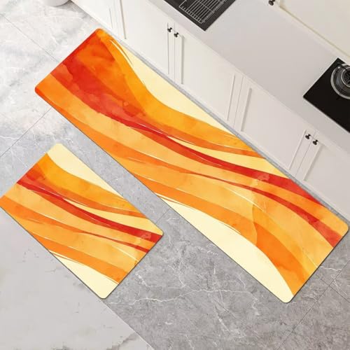 Küchenteppich 2 Stück, Absorbierende Küchenmatte Geometrical Küchenläufer Rutschfest Waschbar Teppich Küche Läufer Flur Bodenmatte, Carpet Rug für Küchen, Badezimmer Home Decor 70x100cm+70x210cm 1-351 Küchenteppich 2 Stück, Absorbierende Küchenmatte Geometrical Küchenläufer Rutschfest Waschbar Teppich Küche Läufer Flur Bodenmatte, Carpet Rug für Küchen, Badezimmer Home Decor 70x100cm+70x210cm 1-351 von Generisch