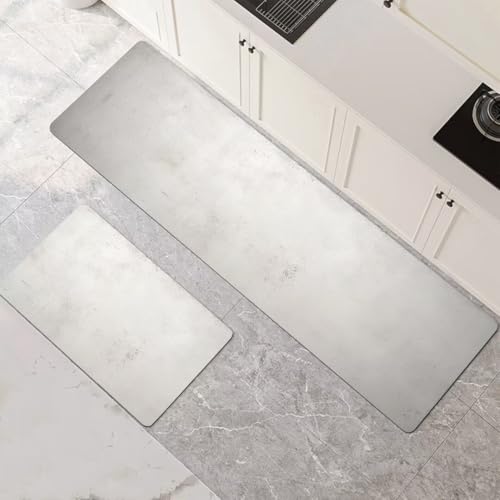 Küchenteppich 2 Stück, Absorbierende Küchenmatte Grey Küchenläufer Rutschfest Waschbar Teppich Küche Läufer Flur Bodenmatte, Lang Carpet Rug für Küchen, Badezimmer Home Decor 90x140cm+90x270cm 1-283 Küchenteppich 2 Stück, Absorbierende Küchenmatte Grey Küchenläufer Rutschfest Waschbar Teppich Küche Läufer Flur Bodenmatte, Lang Carpet Rug für Küchen, Badezimmer Home Decor 90x140cm+90x270cm 1-283 von Generisch
