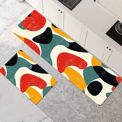 Küchenteppich 2 Stück, Absorbierende Küchenmatte Natural Küchenläufer Rutschfest Waschbar Teppich Küche Läufer Flur Bodenmatte, Carpet Rug für Küchen, Badezimmer Home Decor 90x140cm+90x270cm 1-309 Küchenteppich 2 Stück, Absorbierende Küchenmatte Natural Küchenläufer Rutschfest Waschbar Teppich Küche Läufer Flur Bodenmatte, Carpet Rug für Küchen, Badezimmer Home Decor 90x140cm+90x270cm 1-309 von Generisch