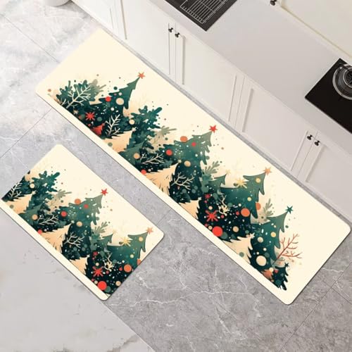 Küchenteppich 2 Stück, Absorbierende Küchenmatte Plant Küchenläufer Rutschfest Waschbar Teppich Küche Läufer Flur Bodenmatte, Lang Carpet Rug für Küchen, Badezimmer Home Decor 70x100cm+70x210cm 1-563 Küchenteppich 2 Stück, Absorbierende Küchenmatte Plant Küchenläufer Rutschfest Waschbar Teppich Küche Läufer Flur Bodenmatte, Lang Carpet Rug für Küchen, Badezimmer Home Decor 70x100cm+70x210cm 1-563 von Generisch