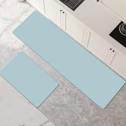 Küchenteppich 2 Stück, Absorbierende Küchenmatte Turquoise Küchenläufer Rutschfest Waschbar Teppich Küche Läufer Flur Bodenmatte, Carpet Rug für Küchen, Badezimmer Home Decor 100x160cm+100x300cm 1-517 Küchenteppich 2 Stück, Absorbierende Küchenmatte Turquoise Küchenläufer Rutschfest Waschbar Teppich Küche Läufer Flur Bodenmatte, Carpet Rug für Küchen, Badezimmer Home Decor 100x160cm+100x300cm 1-517 von Generisch
