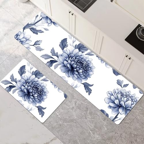 Küchenteppich 2 Stück, Absorbierende Küchenmatte White Küchenläufer Rutschfest Waschbar Teppich Küche Läufer Flur Bodenmatte, Lang Carpet Rug für Küchen, Badezimmer Home Decor 80x120cm+80x240cm 1-819 Küchenteppich 2 Stück, Absorbierende Küchenmatte White Küchenläufer Rutschfest Waschbar Teppich Küche Läufer Flur Bodenmatte, Lang Carpet Rug für Küchen, Badezimmer Home Decor 80x120cm+80x240cm 1-819 von Generisch