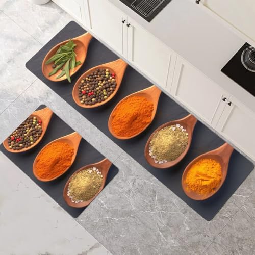 Küchenteppich 2 Stück, Absorbierende Küchenmatte Wooden Küchenläufer Rutschfest Waschbar Teppich Küche Läufer Flur Bodenmatte, Lang Carpet Rug für Küchen, Badezimmer Home Decor 70x100cm+70x210cm 1-861 Küchenteppich 2 Stück, Absorbierende Küchenmatte Wooden Küchenläufer Rutschfest Waschbar Teppich Küche Läufer Flur Bodenmatte, Lang Carpet Rug für Küchen, Badezimmer Home Decor 70x100cm+70x210cm 1-861 von Generisch