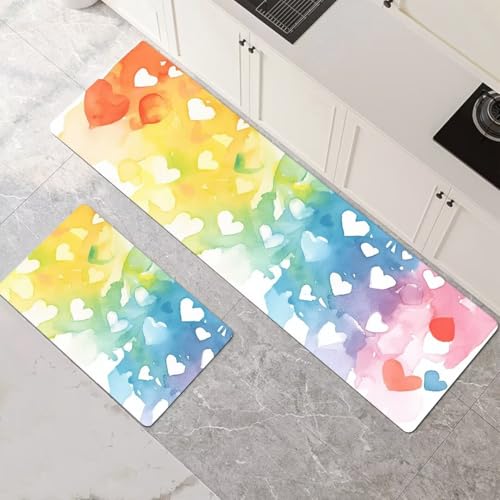Küchenteppich Waschbar Rutschfest Teppiche Läufer Küche Küchenläufer 2 Stück Wasser Absorbierende Küchenmatten Set Teppichläufer für Flur Esszimmer Eingang Türmatte Simple 100x160cm+100x300cm 1-854 Küchenteppich Waschbar Rutschfest Teppiche Läufer Küche Küchenläufer 2 Stück Wasser Absorbierende Küchenmatten Set Teppichläufer für Flur Esszimmer Eingang Türmatte Simple 100x160cm+100x300cm 1-854 von Generisch