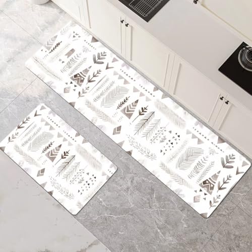 Küchenteppich Waschbar Rutschfest Teppiche Läufer Küche Küchenläufer 2 Stück Wasser Absorbierende Küchenmatten Set Teppichläufer für Flur Esszimmer Eingang Türmatte Spring 100x160cm+100x300cm 1-792 Küchenteppich Waschbar Rutschfest Teppiche Läufer Küche Küchenläufer 2 Stück Wasser Absorbierende Küchenmatten Set Teppichläufer für Flur Esszimmer Eingang Türmatte Spring 100x160cm+100x300cm 1-792 von Generisch