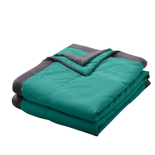 Kühldecke zum Schlafen Kühldecke Bett 200 x 230cm , Selbstkühlende Sommerdecke mit Arc-Chill 3.0 Q-Max>0.5, Atmungsaktiv Leichte Bettdecke, 2 in 1 doppelseitig Wohndecke Sofadecke Cooling Blanket von Generisch