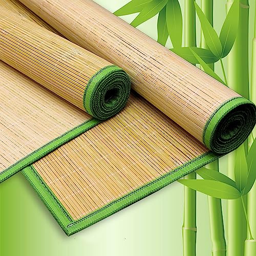 Kühlende Bambus-Bettmatte, Sommer-Schlafmatte, erfrischende Matratze für Zuhause & Wohnheim, Doppelbett/volle Größe, 160 x 200 cm, weich, atmungsaktiv, umweltfreundlich, bequeme Schlaflösung Kühlende Bambus-Bettmatte, Sommer-Schlafmatte, erfrischende Matratze für Zuhause & Wohnheim, Doppelbett/volle Größe, 160 x 200 cm, weich, atmungsaktiv, umweltfreundlich, bequeme Schlaflösung von Generisch