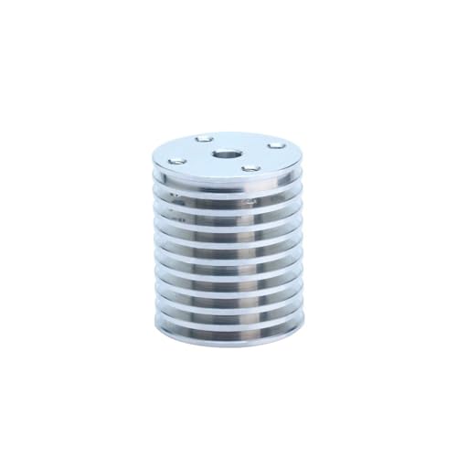 Kühlkörper Kompatibel Mit Heatbreak Gewinde M7x1mm Wärmeblock For 3D-Drucker-Kit(Silver) von Generisch