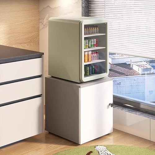 Kühlschrank-Organizer-Regal mit Tür, universelles Aufbewahrungsregal für Schlafzimmer, Büro Kühlschrank-Organizer-Regal mit Tür, universelles Aufbewahrungsregal für Schlafzimmer, Büro von Generisch