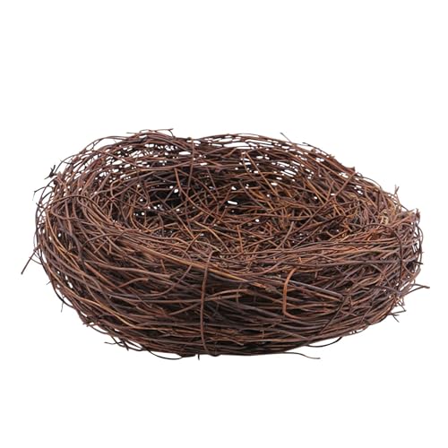 Künstliche Vögel Nest - Ostern Vogelnest Warm | Künstliche Vogelnest Vogelhäuser Atmungsaktiv Künstlich Vogelnest Vogelnest Haus Vintage Vogelkäfig Gefälschte Vögel Ornament für Holz Fenster Haus Künstliche Vögel Nest - Ostern Vogelnest Warm | Künstliche Vogelnest Vogelhäuser Atmungsaktiv Künstlich Vogelnest Vogelnest Haus Vintage Vogelkäfig Gefälschte Vögel Ornament für Holz Fenster Haus von Generisch