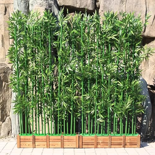 Künstlicher Bambusbaum für Garten und Terrasse, 1,5 m Höhe, 26 Stück, perfekt für Wohnzimmer, Zaun, Privatsphäre und Hof-Eingang Künstlicher Bambusbaum für Garten und Terrasse, 1,5 m Höhe, 26 Stück, perfekt für Wohnzimmer, Zaun, Privatsphäre und Hof-Eingang von Generisch