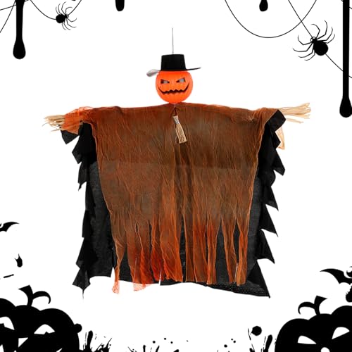 Kürbisgeist,Halloween-Deko Für Draußen - Halloween Deko Mit Beweglichen Armen Drehbarem Kopf Für Baum Wand Decke Fenster Garten Terrasse Innen Außen Kürbisgeist,Halloween-Deko Für Draußen - Halloween Deko Mit Beweglichen Armen Drehbarem Kopf Für Baum Wand Decke Fenster Garten Terrasse Innen Außen von Generisch