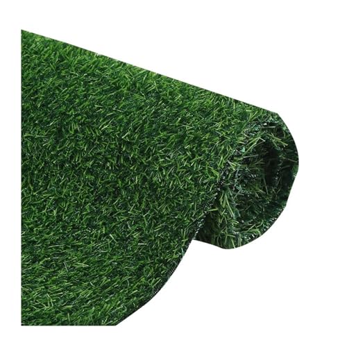 Kunstrasen mit hoher Dichte, robuster Outdoor-Rasen für den Innen- und Außenbereich, perfekt für die Landschaftsgestaltung, individuelle Größe (1 m x 17 m) von Generisch