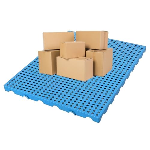 Kunststoffpalette, leichte Versandgitter-Pads für einfache Handhabung, langlebige Bodenwanne, ideal für Lager, Werkstätten und Küchen Kunststoffpalette, leichte Versandgitter-Pads für einfache Handhabung, langlebige Bodenwanne, ideal für Lager, Werkstätten und Küchen von Generisch