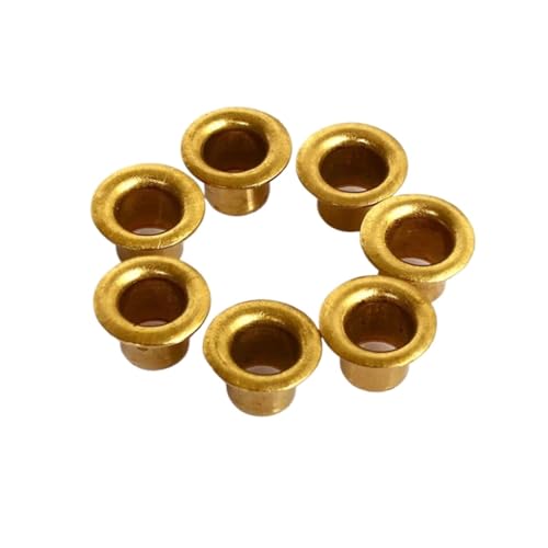 Kupferhohlnietmuttern M0.9 M1.3 M1.5 M2 M2.5 M3 M4 M5 M6 Messingrohrnieten Doppelseitige Leiterplatte PCB Nägel Mutter Metall(OD 3mm,12mm (50pcs)) von Generisch