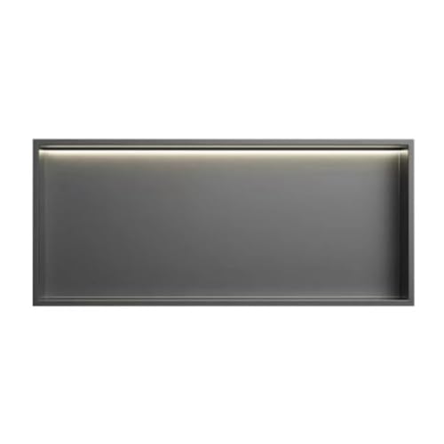 LED-Dusch-Nischenregal mit Einbauleuchte – Edelstahl-Wand-Organizer für Bad & Küche, keine Fliesen erforderlich, moderne Aufbewahrungslösung LED-Dusch-Nischenregal mit Einbauleuchte – Edelstahl-Wand-Organizer für Bad & Küche, keine Fliesen erforderlich, moderne Aufbewahrungslösung von Generisch