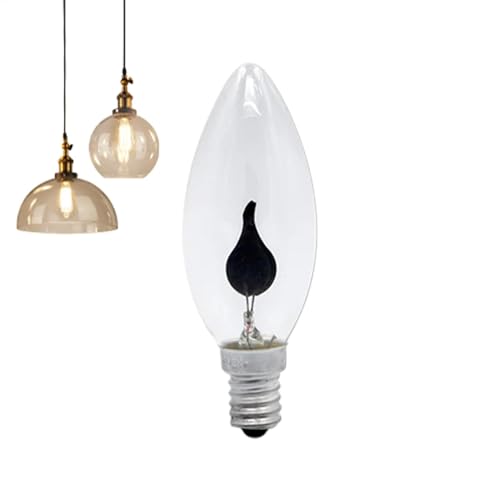 LED-Glühbirne mit Flammeneffekt, flackernde Flammenglühbirnen, ED-Flammenglühbirne, transparente Flammenglühbirnen mit E14/E27-Sockel für den Außenbereich, für Bar-Theken-Atmosphärendekoration LED-Glühbirne mit Flammeneffekt, flackernde Flammenglühbirnen, ED-Flammenglühbirne, transparente Flammenglühbirnen mit E14/E27-Sockel für den Außenbereich, für Bar-Theken-Atmosphärendekoration von Generisch