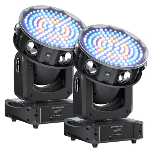 LED Moving Head Light mit RGBW Effekten, DMX512 & Sound Control für Bühne, DJ Events von Generisch