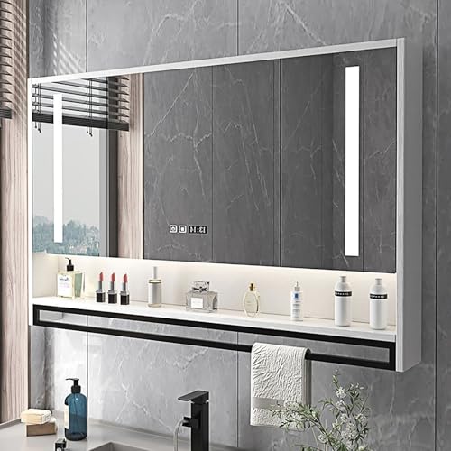 LED Spiegelschrank mit Stauraum und Defogger - Moderner Schminkspiegel für Badezimmer LED Spiegelschrank mit Stauraum und Defogger - Moderner Schminkspiegel für Badezimmer von Generisch