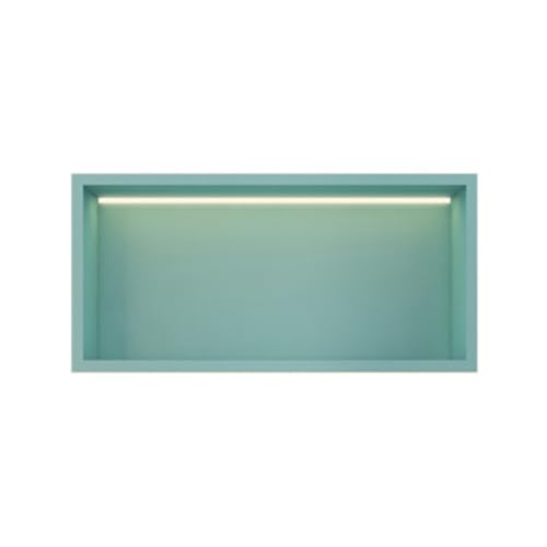 LED-Wand-Dusch-Organizer, versenkt, wasserdicht, Badezimmerregal, modernes Design für stilvolle Aufbewahrung, keine Fliesen erforderlich LED-Wand-Dusch-Organizer, versenkt, wasserdicht, Badezimmerregal, modernes Design für stilvolle Aufbewahrung, keine Fliesen erforderlich von Generisch