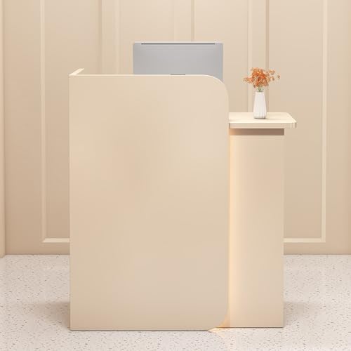 LEDLit L-förmiger Empfangstisch mit abschließbarer Schublade für Registrierkasse Schönheitssalon Eingangshalle - Moderne Büromöbel Stilvoller und funktionaler Arbeitsplatz LEDLit L-förmiger Empfangstisch mit abschließbarer Schublade für Registrierkasse Schönheitssalon Eingangshalle - Moderne Büromöbel Stilvoller und funktionaler Arbeitsplatz von Generisch