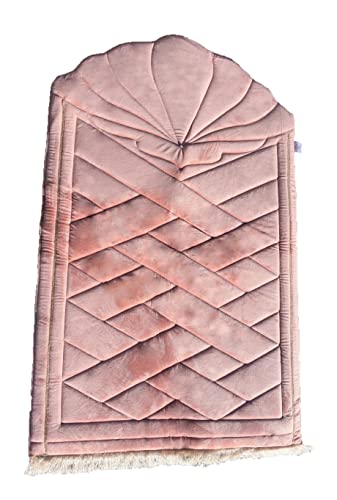 Lale Collection® Limited Edition Samt Gebetsteppich-Set Rosa -- extra dick und weich -- Namaz Islam Muslim seccade Prayer Rug mat sejjada von "Generisch"