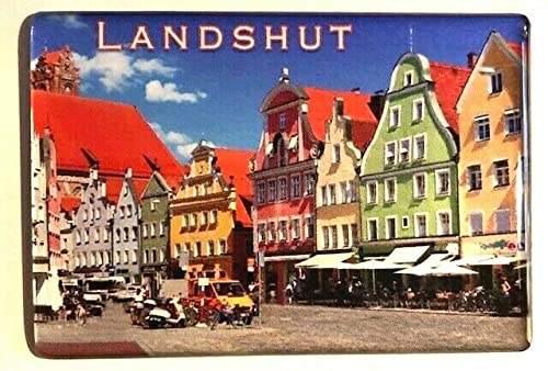 Landshut ,Deutschland, Germany ,Souvenir,Kühlschrankmagnet,Geschenkartikel, Reiseandenken 1212 von Generisch