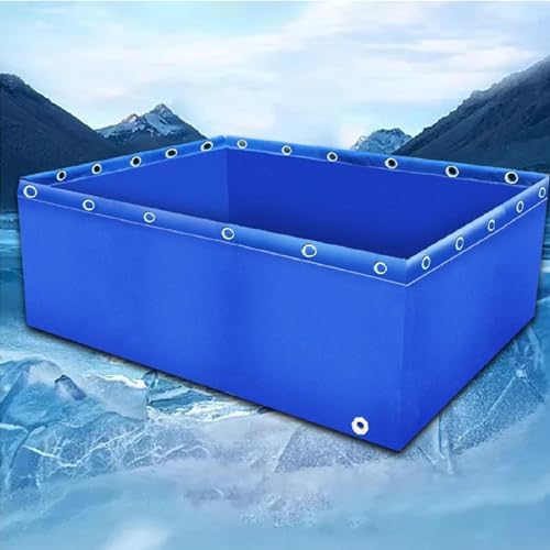 Langlebiger PVC-Aquakultur-Tank mit Ablassventil, multifunktionaler Fisch- und Koi-Schildkrötenpool, ideal für Salzwasserfische im Freien, Wasserbehälter mit großer Kapazität Langlebiger PVC-Aquakultur-Tank mit Ablassventil, multifunktionaler Fisch- und Koi-Schildkrötenpool, ideal für Salzwasserfische im Freien, Wasserbehälter mit großer Kapazität von Generisch