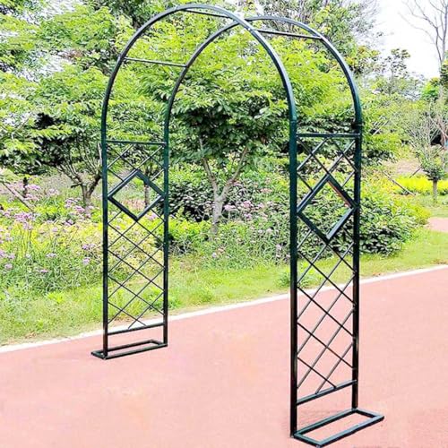 Langlebiges Metall Gartenbogen Rankhilfe - Stabile Unterstützung für Kletterpflanzen - Outdoor Pergola für Wege & Eingänge - Wetterbeständiges robustes Rohrdesign Langlebiges Metall Gartenbogen Rankhilfe - Stabile Unterstützung für Kletterpflanzen - Outdoor Pergola für Wege & Eingänge - Wetterbeständiges robustes Rohrdesign von Generisch