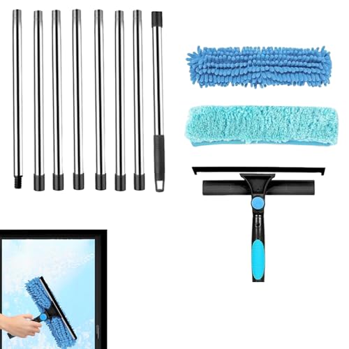 Langstaubwedel - Mit Verlängerungsstange Und Langem Griff - Staubentferner Set Wiederverwendbar Für Möbel Deckenventilator Ecken Langstaubwedel - Mit Verlängerungsstange Und Langem Griff - Staubentferner Set Wiederverwendbar Für Möbel Deckenventilator Ecken von Generisch