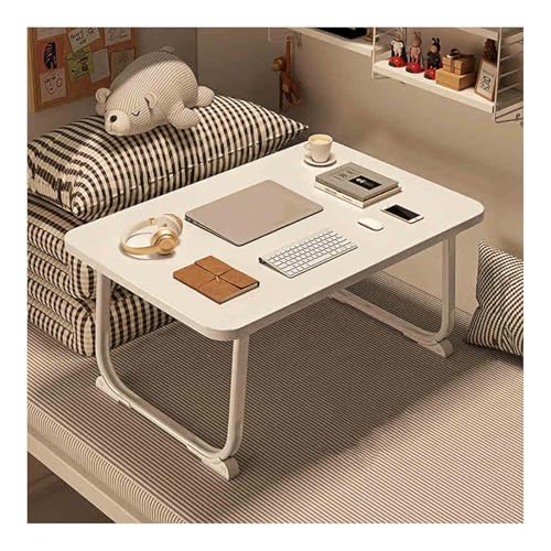 Laptop-Schreibtisch mit Getränkehalter, Kartenfächern und Schubladen, vielseitiger Ständer für Bett oder Sofa, ideal zum Arbeiten und Ansehen von Filmen von Generisch