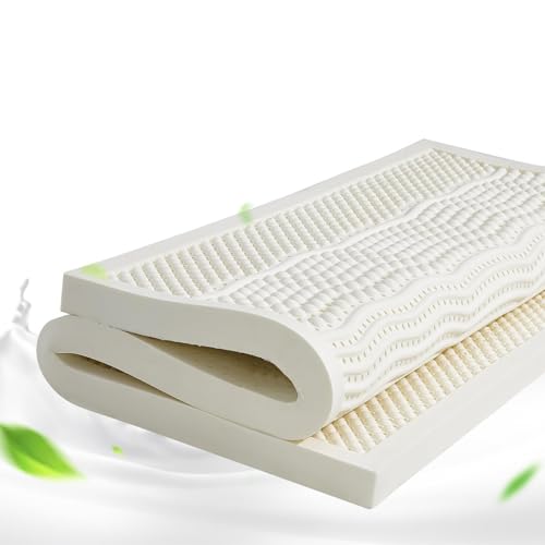 Latexmatratze 100% mittelweich orthopädisch 7 Zonen abnehmbarer Bezug Naturlatex Latexmatratze 100% mittelweich orthopädisch 7 Zonen abnehmbarer Bezug Naturlatex von Generisch