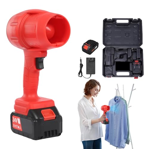 Laubbläser Akku - Terrasse Reinigungsgebläse,Leistungsstarker Tragbarer Laubbläser mit Akku und Ladegerät geeignet für Einfahrt Garten Auto Gras Rasen Schnee Terrasse von Generisch